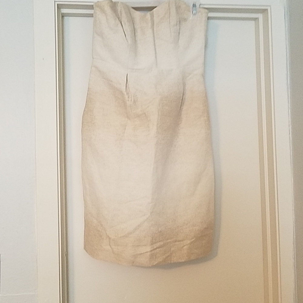 Liquid brand. Strapless dress